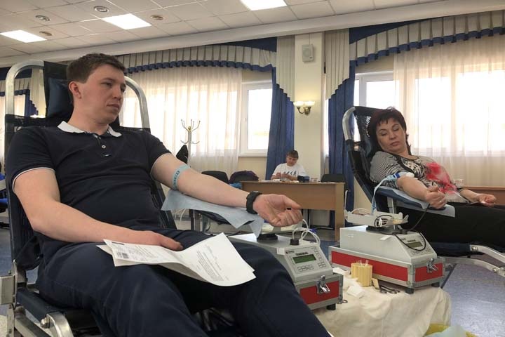 Сотрудники «Ростелекома» в Новосибирске стали донорами крови Сотрудники «Ростелекома» в Новосибирске стали донорами крови