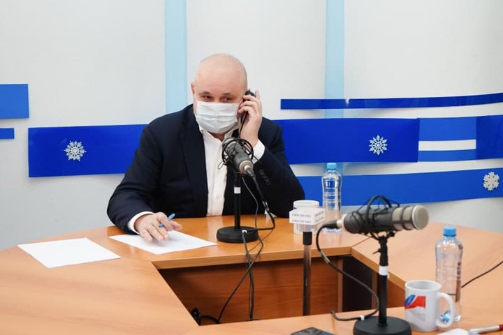 Глава Кузбасса второй раз заболел COVID-19 Глава Кузбасса второй раз заболел COVID-19