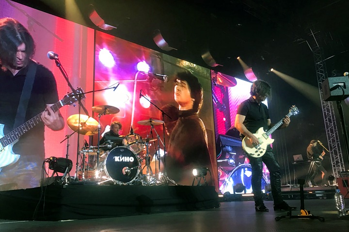Группа «Кино» впервые за 33 года выступила в Новосибирске