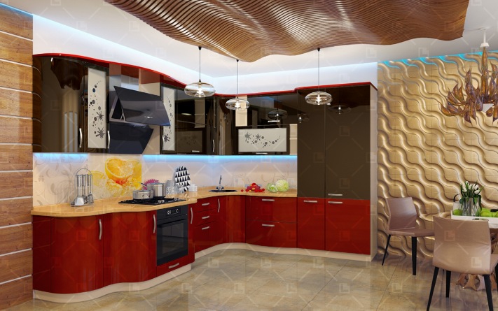 Какой лучше выбрать кухонный гарнитур, матовый или глянцевый