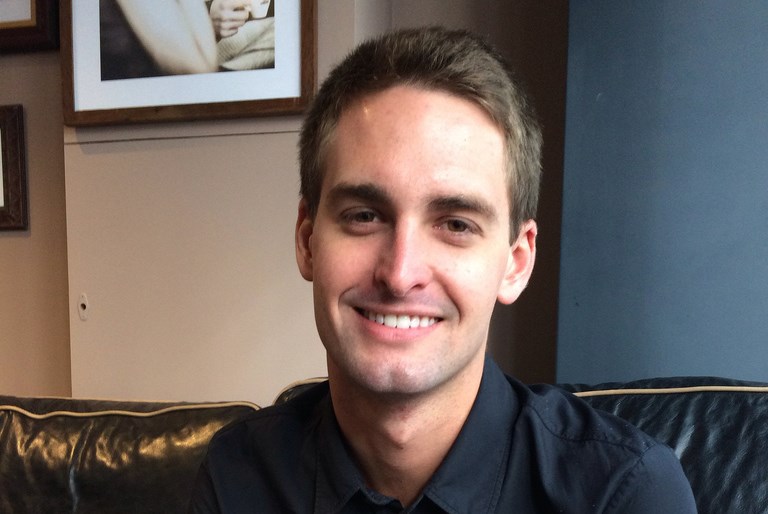 Основатель Snapchat Эван Шпигель, фото cellanr c Flickr