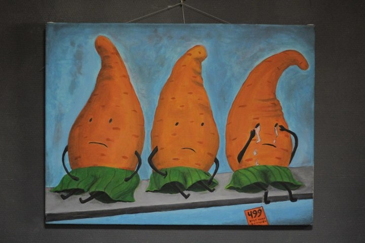 Современное сибирское искусство обменяют на еду Современное сибирское искусство обменяют на еду