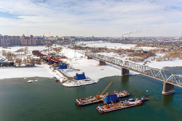 Затраты на платный мост Новосибирска выросли на 17%