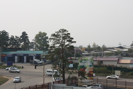 Дым от пожаров в Якутии и Приангарье накрыл Читу