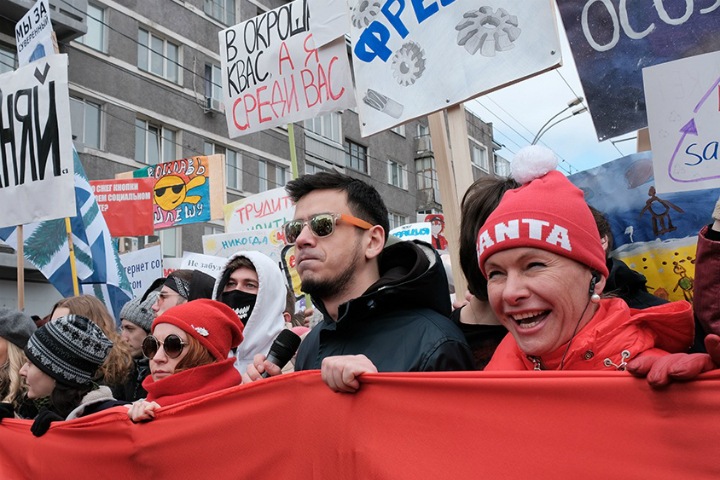 «Мы не знаем, что такое политика, поэтому ищем ее в Монстрации»