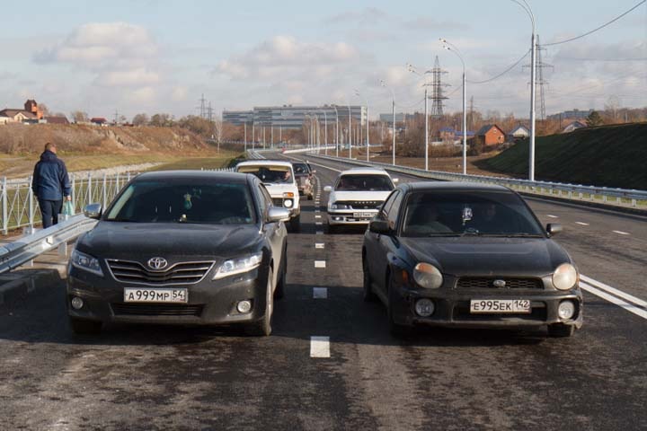 Новая дорога на Родники открыта в Новосибирске