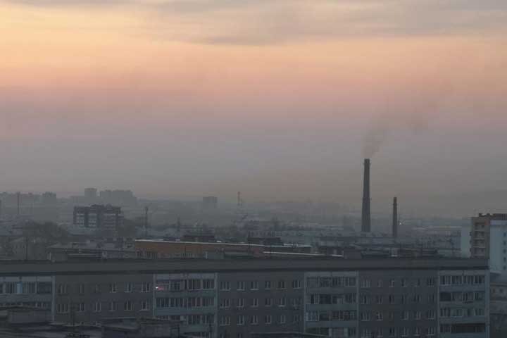 Режим черного неба объявлен в Красноярске