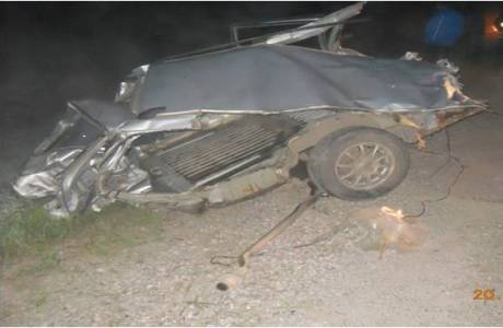 Фура врезалась в автомобиль, выехавший на встречную полосу трассы в Новосибирской области