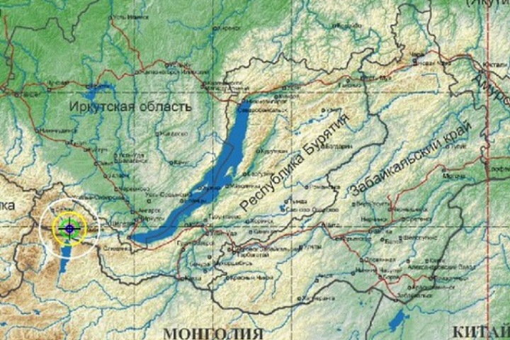 Землетрясение произошло в Бурятии