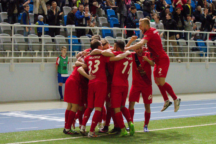 Красноярский «Енисей» сделал в стыках первый шаг в РФПЛ