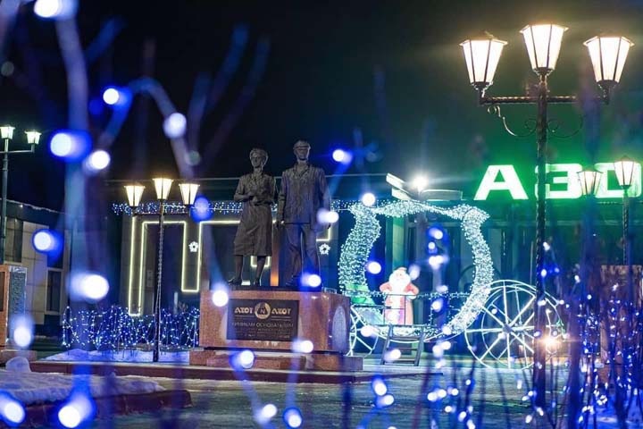 Завод «Азот» озеленит кольцо у Кемеровского президентского кадетского училища