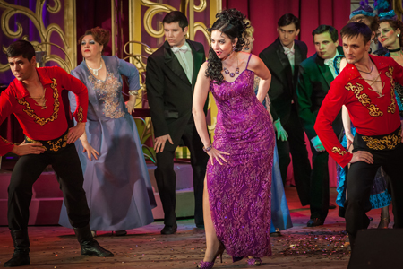 Знаменитая «Сильва» побывала на гастролях в Новосибирске Знаменитая «Сильва» побывала на гастролях в Новосибирске