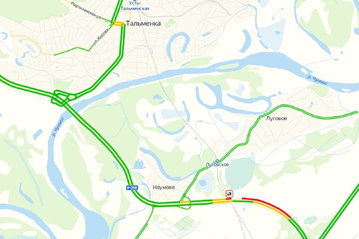 Авария и дорожные работы заблокировали трассу «Новосибирск-Барнаул» Авария и дорожные работы заблокировали трассу «Новосибирск-Барнаул»
