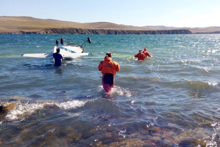 Cамолет потерпел крушение на Байкале