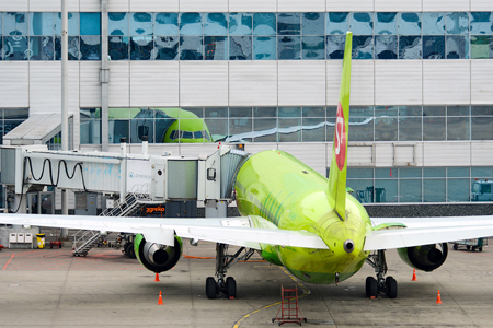 Самолет S7 Airlines совершил вынужденную посадку в Новосибирске Самолет S7 Airlines совершил вынужденную посадку в Новосибирске