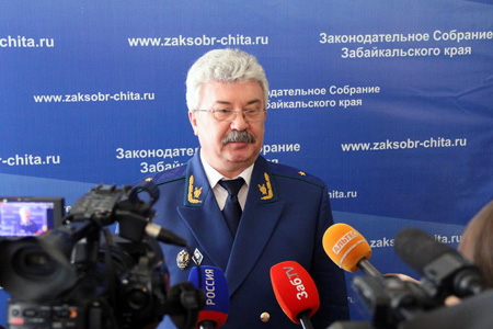 Забайкальские депутаты согласовали Войкина на должность прокурора края Забайкальские депутаты согласовали Войкина на должность прокурора края