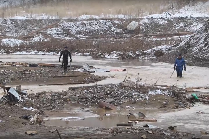 Найден пропавший у красноярских золотодобытчиков сейф Найден пропавший у красноярских золотодобытчиков сейф