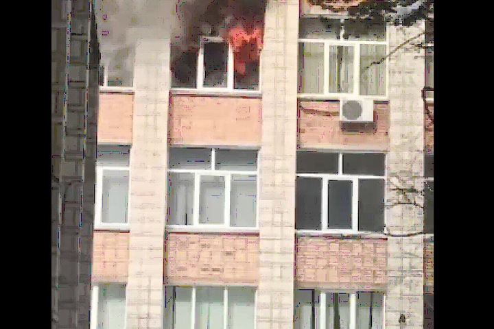 Колледж информатики загорелся в Новосибирске Колледж информатики загорелся в Новосибирске