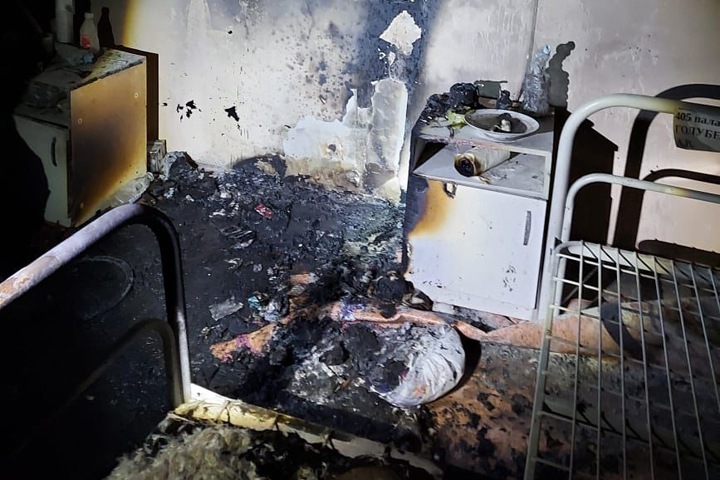 Прокуратура начала проверку возгорания ковидного госпиталя в Красноярске Прокуратура начала проверку возгорания ковидного госпиталя в Красноярске