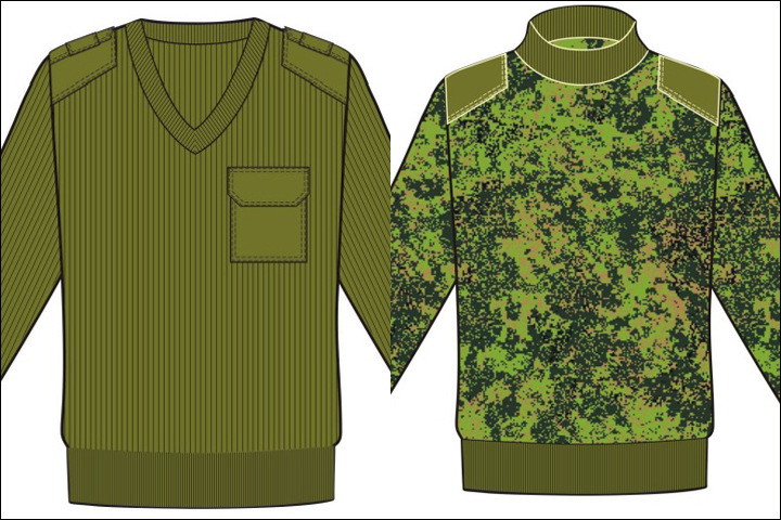 Сибирская Росгвардия заказала шерстяные свитеры