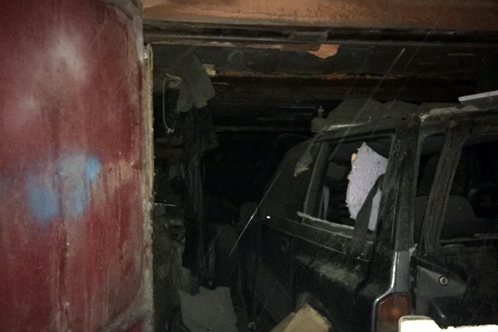 Взрыв прогремел в гаражном кооперативе в Новосибирске