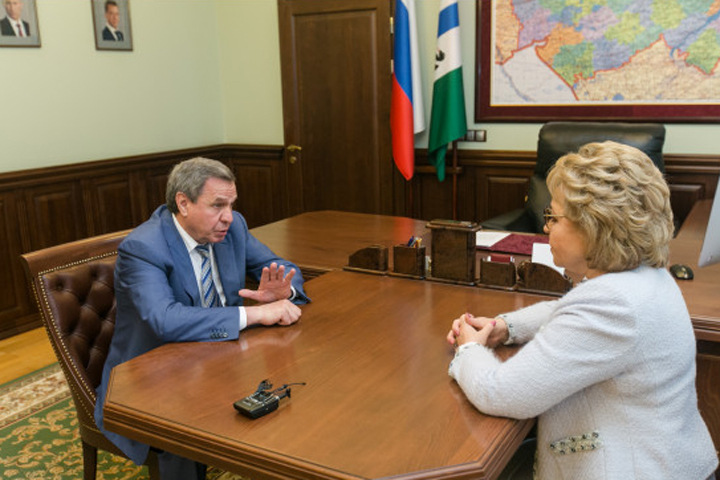 Валентина Матвиенко похвалила власти Новосибирской области Валентина Матвиенко похвалила власти Новосибирской области