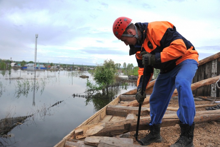 Сибири пообещали ухудшение паводковой ситуации из-за промерзания почвы