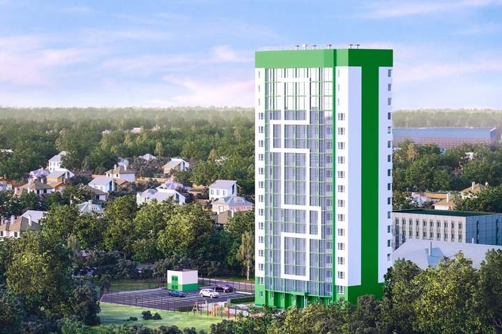 В Новосибирске зацвела «Акация»: в новостройке возводится уже второй этаж