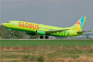 Самолет, выполнявший рейс Москва-Якутск, сел в Новосибирске на одном двигателе