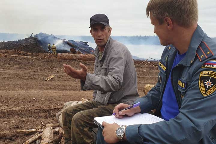 Уголовное дело возбуждено после намеренного поджога вырубленного леса под Братском