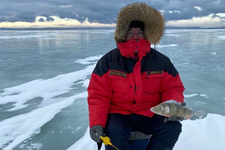 Глава Бурятии похвалился неудачной рыбалкой на Байкале Глава Бурятии похвалился неудачной рыбалкой на Байкале
