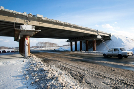 Западный обход Омска планируют открыть в ноябре 2015 года
