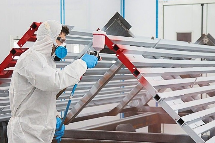 Особенности покраски металлоконструкций