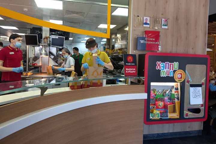 Сибирские McDonald's продолжили работу по франшизе