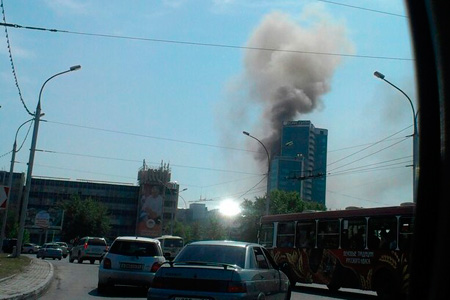 «Росгосстрах» оценил ущерб владельцев МФК «Сан Сити» от пожара 2 июня в 20 млн рублей