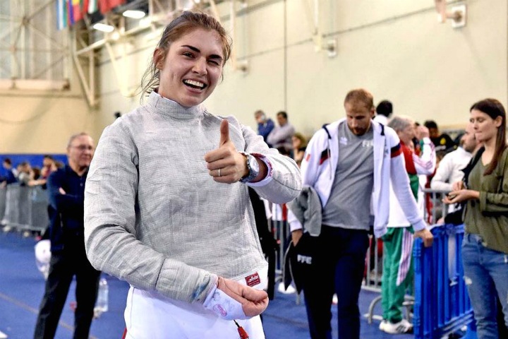 Дочь Позднякова выиграла ЧМ по фехтованию Дочь Позднякова выиграла ЧМ по фехтованию