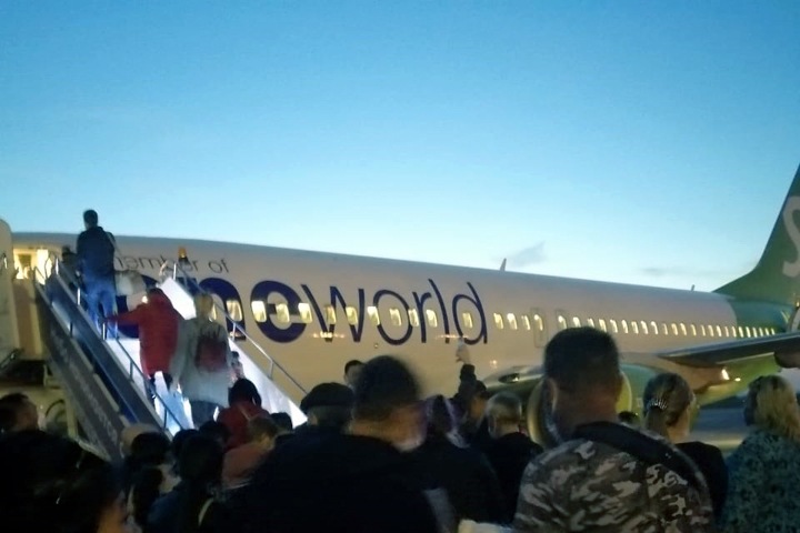 Часть застрявших в Бишкеке россиян вернули в Новосибирск