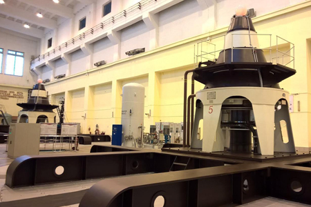 Новосибирская ГЭС запустила после модернизации гидроагрегат №5 Новосибирская ГЭС запустила после модернизации гидроагрегат №5