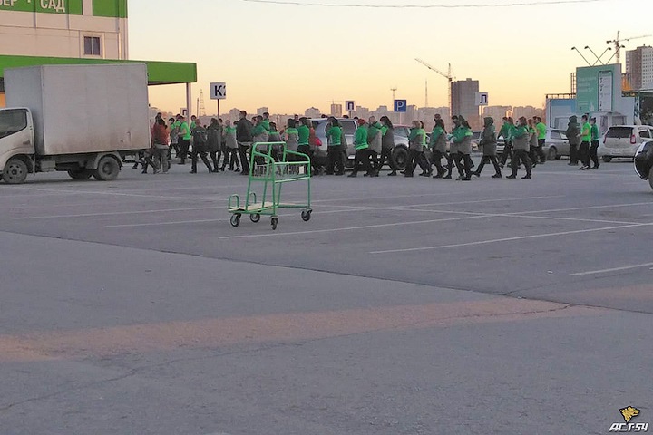 «Леруа Мерлен» эвакуировали в Новосибирске из-за бомбы