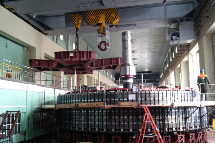 Пуск гидрогенератора производства «ЭЛСИБ» состоялся на Усть-Каменогорской ГЭС