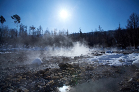 Зеленогорские полицейские нашли замерзающего в тайге пенсионера