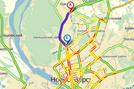 Загруженность дорог в Новосибирске достигла девяти баллов Загруженность дорог в Новосибирске достигла девяти баллов