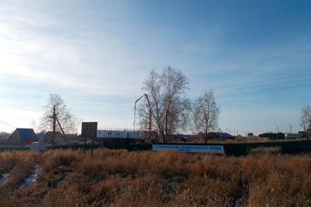 Православный церковный дом в селе Ленинское под Новосибирском достроят в 2014 году