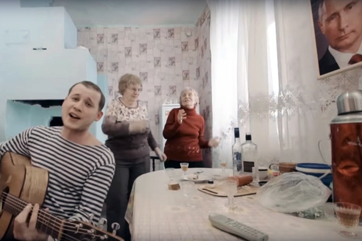 Иркутяне сняли клип про «Путина портрет» Иркутяне сняли клип про «Путина портрет»