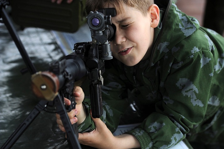 Первые новосибирцы вступили в «Юнармию»