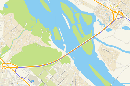 2ГИС нанесет Бугринский мост на карту после открытия движения 2ГИС нанесет Бугринский мост на карту после открытия движения