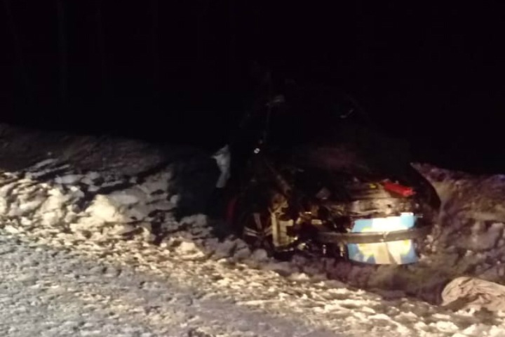 Четверо погибли в страшной аварии под Убинском Четверо погибли в страшной аварии под Убинском