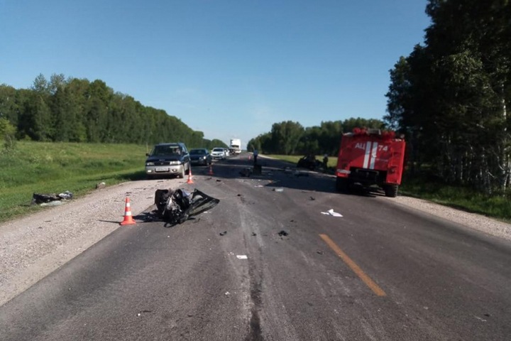 Двое детей и мужчина погибли в ДТП в Новосибирской области