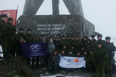 «Самый северный парад» провели студенты СФУ «Самый северный парад» провели студенты СФУ