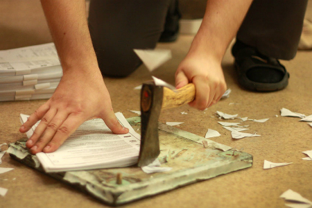 Почти 20 тыс. бюллетеней уничтожено перед выборами мэра Оби Почти 20 тыс. бюллетеней уничтожено перед выборами мэра Оби